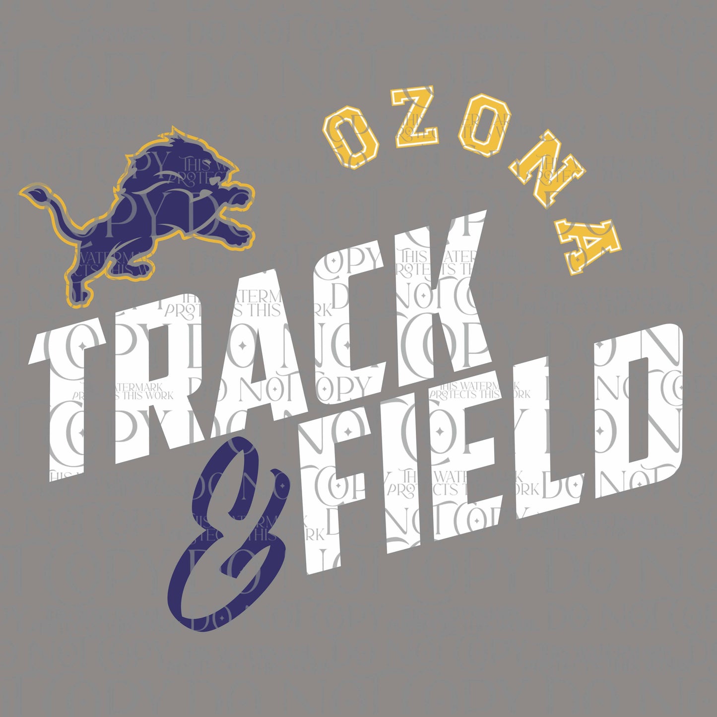 Ozona Track & Field 1 - SportTek performance tee